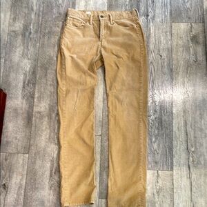 Levi's Beige Corduroy Pants 514